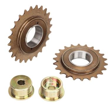 Imagem de Acouto Atualize Seu Passeio Com o Conjunto de Adaptadores de Roda Livre de Bicicleta - Iron 22T e 24T Freewheel Left & Right Drive Aprimorado e Personalização - Entusiastas de Instalação Resistente,