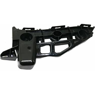 Imagem de DAT AUTO PARTS Capa de para-choque dianteiro esquerdo do lado do motorista suporte de suporte de suporte de reforço de reposição para Toyota Prius V 2012-2018 plástico texturizado preto TO1042118