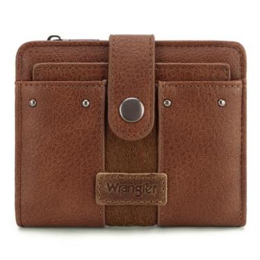 Imagem de Cartera Montana West X Wrangler para Mujer de Cuero de Vaca Marrón