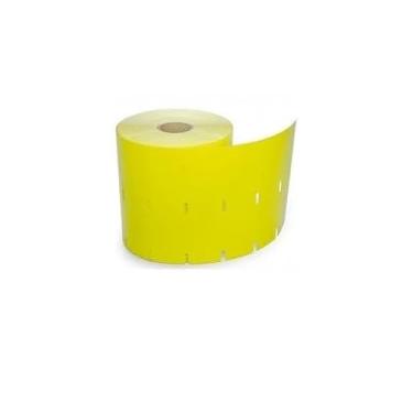 Imagem de Etiqueta Cartão Para Gôndola, Display, Prateleira, Etc., Amarelas, Tam.: 105x30mm (LxA) ou em Cms.: 10,5x3,0.