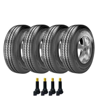 Imagem de Combo 4 Pneus 205/60r16 F-700 Firestone Serie 3 + Bico
