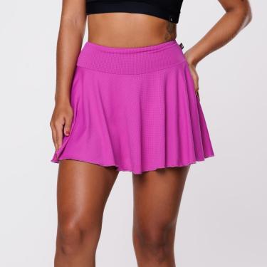 Imagem de Short Saia Rodado Curto Feminino Fitness Dry Short Interno-Feminino