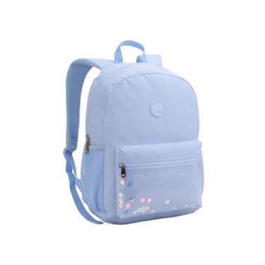 Imagem de Mochila Costas Juvenil Feminina Escolar Bolso de Confetes - Seanite, A
