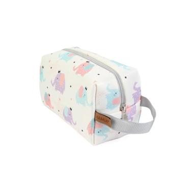 Imagem de HAMUR HOME Bolsa reutilizável e seca – Organizador de viagem repelente à água com forro interno protetor para fraldas de bebê, roupas de banho, roupas de ginástica ou artigos de higiene pessoal, bolsa