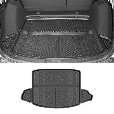 Imagem de Qyebbk Tapete de porta-malas para Honda CRV CR-V 2017-2022 modelo de combustível, tapete de carga traseiro para todos os climas protetor de TPE acessórios para forro de porta-malas (apenas modelo de