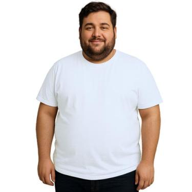 Imagem de Camiseta Branca 100% Poliéster para Sublimação - UseP4, Branco, Plus S
