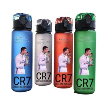 Imagem de Garrafa De Água Portátil De Quatro Cores CR7 Cristiano Ronaldo 560ML P