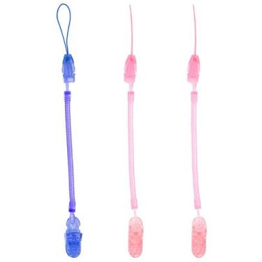 Imagem de Kit 3 Prendedor De Chupeta Mola Pietra Baby