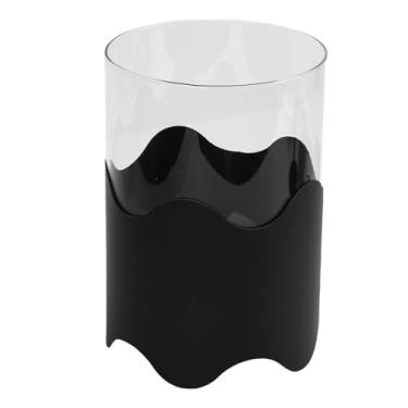 Imagem de Yinhing Lareira de Mesa Em Formato Redondo Com Design de Ondas Base de Metal Portátil para Fricção Ideal para Sala de Jantar Em Casa e Reuniões Ao Ar Livre