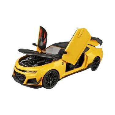 Imagem de Modelo Miniatura De Camaro Em Escala 1:24 Com Som E Luz, Carro Esporti