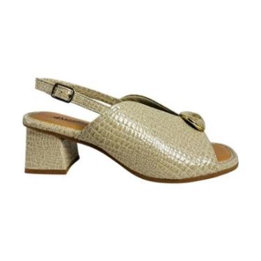 Imagem de Sandália Mississipi Romani Elegância Croco-Feminino