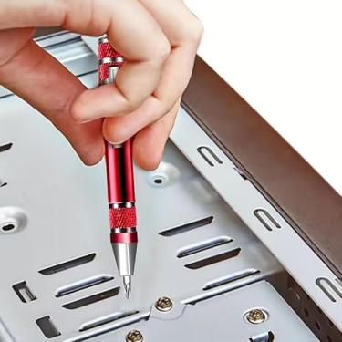 Imagem de Conjunto de mini chaves de fenda 8 em 1, ferramentas de reparo magnéticas para pequenas chaves de fenda, dispositivos compactos de precisão EDC para óculos de computador, uso diário de melhoria