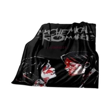 Imagem de Cobertor Infantil Com Estampa Da Banda My Chemical Romance Para Quarto