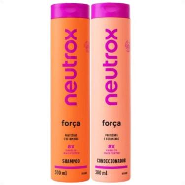 Imagem de Kit Neutrox Força Proteínas e Vitaminas: Shampoo e Condicionador 300ml