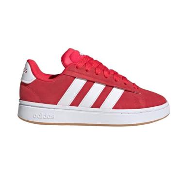 Imagem de Adidas Grand Court Alpha 00s feminino, Rubi puro/branco/chiclete, 8 Wide
