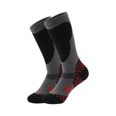 Imagem de Meias Térmicas Infantis De Algodão Mais Grossas E Quentes Para Esporte