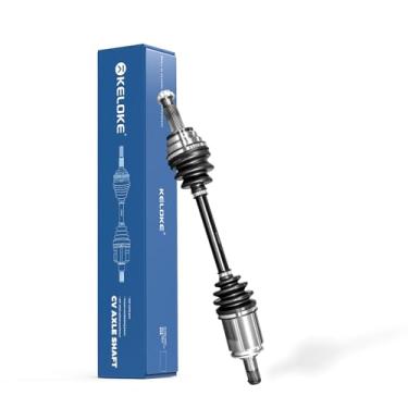 Imagem de KELOKE Conjunto de eixo CV, lado dianteiro esquerdo do motorista, compatível com BMW X5 2007-2018, X6 2008-2018, L6 3.0L/V8 4.4L 4.8L, substituição # 31607545125 66-9318