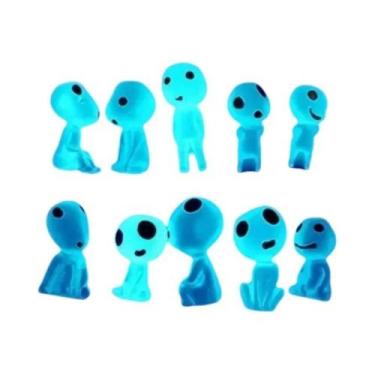 Imagem de Mini Figuras De Elfos Luminosos Que Brilham No Escuro, 10 Peças, Decor