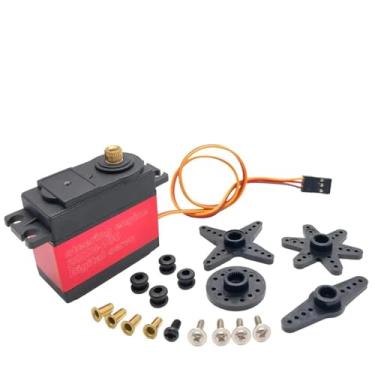 Imagem de Servo motor digital TD-8120MG 180 270 360 graus alto torque metal engrenagem servomotor 20kg 1 peça (360 graus)