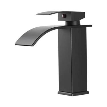 Imagem de Torneira De Cascata Para Banheiro E Cozinha Em Aço Inoxidável Com Núcl