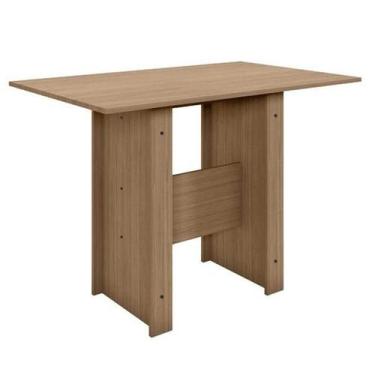 Imagem de Mesa de Jantar Milano 1,08m Carvalho - Poliman - Poliman Móveis