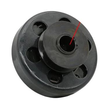 Imagem de Embreagem Centrífuga Com Furo De 20mm E Chaveta De 3/16 Para Transmiss