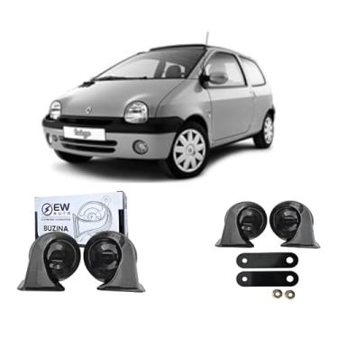 Imagem de BUZINA AUTOMOTIVA CARACOL (PAR) GRAVE/AGUDO PARA TWINGO 1994 >2002 - TIGER AUTO
