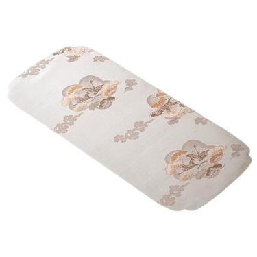 Imagem de Tapete decorativo de cerimônia de chá, lavável, bordado requintado, estilo japonês, conjunto de chá para mesa, cerimônias de chá, tecido de algodão (Damasco)