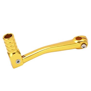 Imagem de Generic Pedal de Alavanca de Arranque de, Alumínio CNC Sensível para Substituição de Motocicleta (Amarelo)