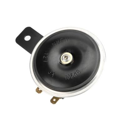 Imagem de aqxreight Buzina de Metal à Prova d'água Super Alta de 3 Polegadas 12V Universal 105dB para Carro, Veículo, Caminhão, Terminal de Motocicleta, Boa Condutividade Pura, Corrosão a Alto, Oferece a