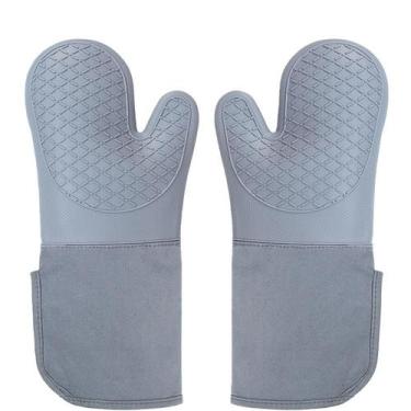 Imagem de Luvas de silicone resistentes ao calor com design de boca de raposa ci