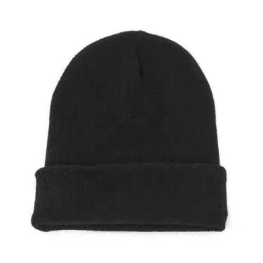 Imagem de Touca Gorro Lã Preto Para Inverno Frio Feminino E Masculino - Utilidad