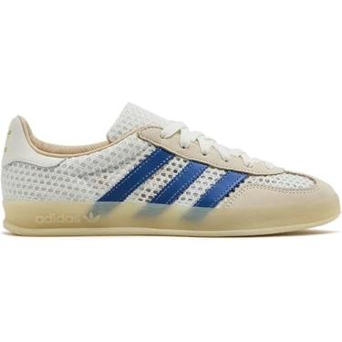 Imagem de adidas Tênis masculino Enegrn/Owhite/Magbei Gazelle Indoor Energy greenOff Branco/Bege mágico 34 EUA, Multi, 11 Wide