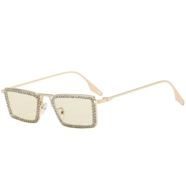 Imagem de Óculos de Sol UV400 - Cores Vibrantes, Armação Pequena, Lentes Transparentes em Metal, para Homens e Mulheres, Ideais para Esportes, Corrida, Ciclismo e Atividades ao Ar Livre, 05