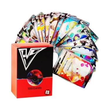 Imagem de Cartas De Pokémon Arceus Charizard Pikachu Holográficas GX VMAX Para J