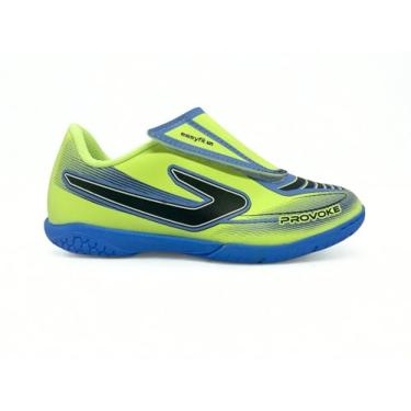 Imagem de Chuteira Topper Provoke Iii Inf Fsal Verde/Azul/Preto,36