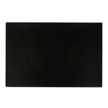 Imagem de Tapete Escorredor De Louça Alta Absorção Secagem Rápida 38Cm x 50Cm Preto