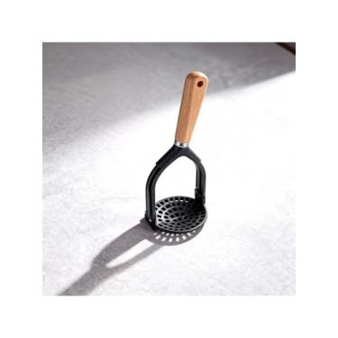 Imagem de Espremedor de batatas dobrável Ferramenta de prensa manual de nylon para purê de batata doce frutas cozinha cozinha