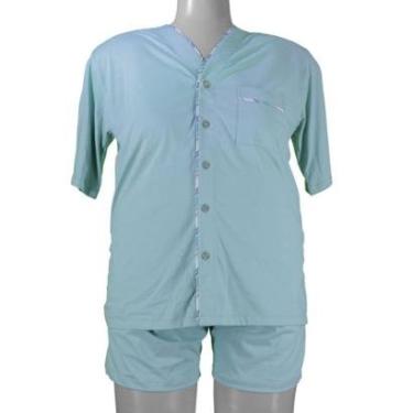 Imagem de Pijama Curto Aberto Candisani Tamanhos EG1 a EG6 - 518-Masculino