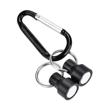 Imagem de Naroote Suporte Durável da Liberação Líquida da Curvatura do ímã Pesca para a Barraca de Acampamento Exterior, Caravana de Aço Inoxidável (fivela única)