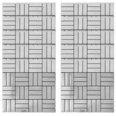 Imagem de 10 Pastilhas Adesiva PVC 30x30cm Decorativa Para Parede - Cascavel