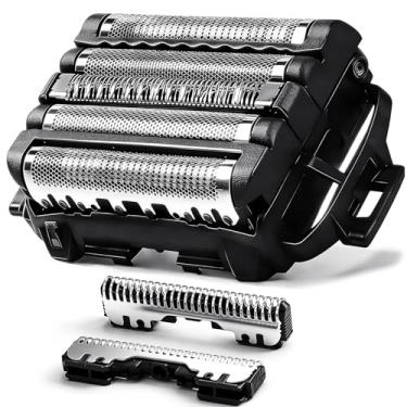 Imagem de WES9032P Conjunto de lâmina externa e lâmina interna de substituição, compatível com barbeadores Panasonic ARC5 de 5 lâminas ES-LV97-K, ES-LV67-K, ES-LV95-S, para barbear masculino (1 unidade)