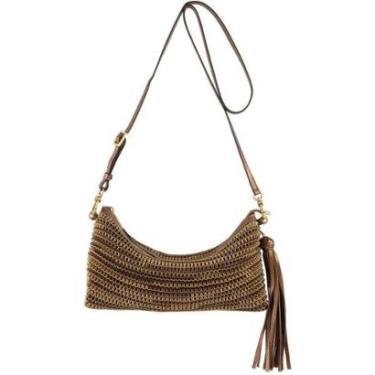 Imagem de Bolsa Pequena Couro Madras Luz Da Lua 10006306-Feminino