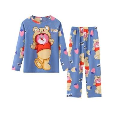 Imagem de Conjuntos De Pijamas Para Meninos E Meninas Com Estampa De Stitch, Cam
