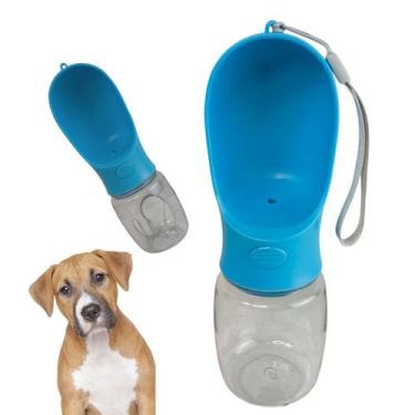 Imagem de Garrafa Agua Bebedouro Cachorro Pet Caes Animais Estimaçao Passeio Via