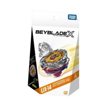 Imagem de Original Takara Tomy Burst Bey X UX-14 Starter Scorpiospear 0-70Z, Exp