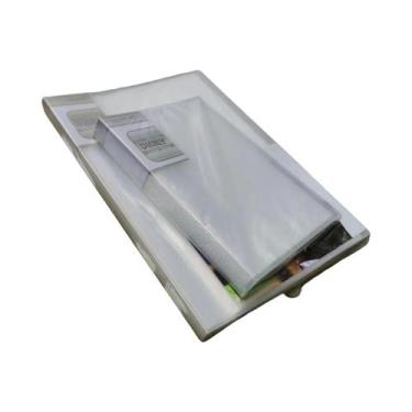 Imagem de Pasta De Arquivos Transparente Multicamadas A5 Com Folhas Soltas Para 