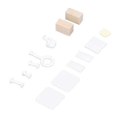 Imagem de GLOGLOW Kit de Acessórios do Controlador, Ferramentas de Botão de Dedo de Madeira de Plástico Multifuncional Com Bloco de Madeira, para Dispositivos de Haste de Interruptor Inteligente Controle