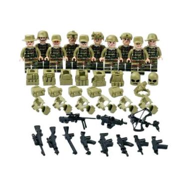 Imagem de Bonecos Humanoides Mini Para Crianças, Blocos De Montar, Brinquedos De