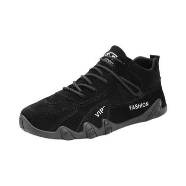 Imagem de Botas De Cano Curto Antiderrapantes Cáqui Para Homens, Tênis Casuais D